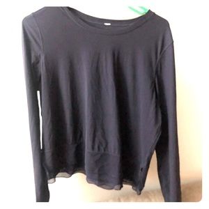 Lululemon Dark Purple Long Sleeve